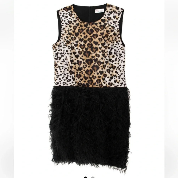 Red Valentino leopard print dress size XS - Picture 4 of 6